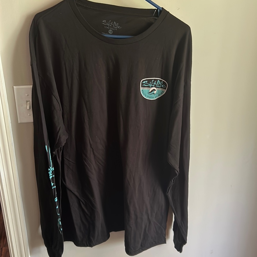 Salt life long sleeve tee